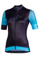 NALINI Kurzarm Fahrradtrikot - AIS STILOSA 2.0 LADY - Blau/Schwarz