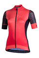 NALINI Kurzarm Fahrradtrikot - AIS STILOSA 2.0 LADY - Orange/Schwarz