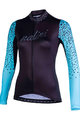 NALINI Langarm Fahrradtrikot für den Winter - AIS LW 2.0 LADY SMR - Schwarz/Blau