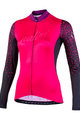 NALINI Langarm Fahrradtrikot für den Winter - AIS LW 2.0 LADY SMR - Rosa/Schwarz
