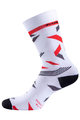 NALINI Klassische Fahrradsocken - AIS TUONO 2.0 H22 - Weiß/Rot