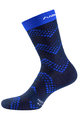 NALINI Klassische Fahrradsocken - AIS FULMINE 2.0 H22 - Schwarz/Blau