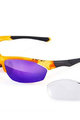 NRC Fahrradsonnenbrille - P3.ODK - Orange/Schwarz