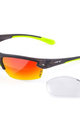 Fahrradsonnenbrille - P4.DGK - Gelb/Schwarz