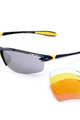 Fahrradsonnenbrille - S11.DY - Schwarz/Gelb