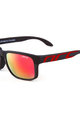 Fahrradsonnenbrille - W0W.5 - Schwarz/Rot