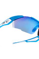 Fahrradsonnenbrille - X1.ZONCOLAN - Blau/Weiß