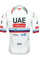 PISSEI Kurzarm Fahrradtrikot - UAE TEAM EMIRATES SLOVENIAN 2024 - Weiß/Rot