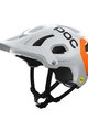POC Fahrradhelm - TECTAL RACE MIPS NFC - Weiß/Orange