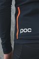 POC Langarm Fahrradtrikot für den Winter - RADIANT  - Schwarz