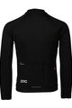 POC Langarm Fahrradtrikot für den Winter - THERMAL LITE  - Schwarz