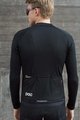 POC Langarm Fahrradtrikot für den Winter - THERMAL LITE  - Schwarz