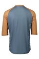 POC Kurzarm Fahrradtrikot - MTB PURE 3/4 - Orange/Blau