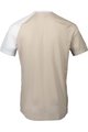 POC Kurzarm Fahrradtrikot - MTB PURE - Beige/Weiß