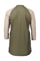 POC Kurzarm Fahrradtrikot - MTB PURE 3/4 LADY - Beige/Grün