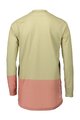 POC Langarm Fahrradtrikot für den Sommer - MTB PURE LADY - Beige/Rosa