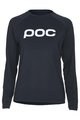 POC Langarm Fahrradtrikot für den Sommer - REFORM ENDURO LADY - Schwarz