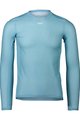 POC Langarm Fahrrad-Shirt - ESSENTIAL LAYER - Hellblau