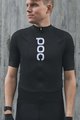 POC Kurzarm Fahrradtrikot - ESSENTIAL ROAD LOGO - Schwarz