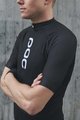 POC Kurzarm Fahrradtrikot - ESSENTIAL ROAD LOGO - Schwarz