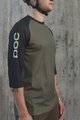 POC Kurzarm Fahrradtrikot - MTB PURE 3/4 - Schwarz/Grün