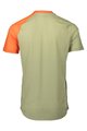 POC Kurzarm Fahrradtrikot - MTB PURE - Orange/Grün