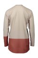 POC Langarm Fahrradtrikot für den Sommer - MTB PURE LADY - Beige