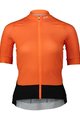 POC Kurzarm Fahrradtrikot - ESSENTIAL ROAD LADY - Orange/Schwarz