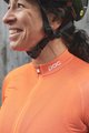 POC Kurzarm Fahrradtrikot - ESSENTIAL ROAD LADY - Orange/Schwarz