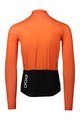 POC Langarm Fahrradtrikot für den Sommer - ESSENTIAL ROAD - Orange/Schwarz