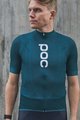 POC Kurzarm Fahrradtrikot - ESSENTIAL ROAD LOGO - Blau