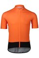 POC Kurzarm Fahrradtrikot - ESSENTIAL ROAD - Orange/Schwarz