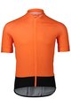 POC Kurzarm Fahrradtrikot - ESSENTIAL ROAD - Orange/Schwarz