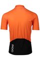 POC Kurzarm Fahrradtrikot - ESSENTIAL ROAD - Orange/Schwarz