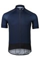 POC Kurzarm Fahrradtrikot - ESSENTIAL ROAD - Schwarz/Blau