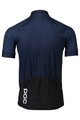 POC Kurzarm Fahrradtrikot - ESSENTIAL ROAD - Schwarz/Blau