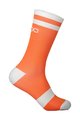 POC Klassische Fahrradsocken - LURE MTB - Weiß/Orange