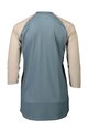 POC Kurzarm Fahrradtrikot - MTB PURE 3/4 LADY - Hellblau/Beige