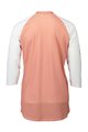 POC Kurzarm Fahrradtrikot - MTB PURE 3/4 LADY - Weiß/Rosa