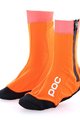 POC Fahrrad-Überschuhe - THERMAL BOOTIE - Schwarz/Orange