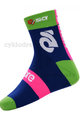 BONAVELO Klassische Fahrradsocken - LAMPRE - Rosa/Grün/Blau