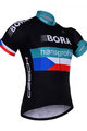 Kurzarm Fahrradtrikot - BORA 2017 - Schwarz