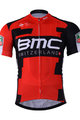 Kurzarm Fahrradtrikot - BMC 2017 - Rot/Schwarz