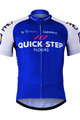 BONAVELO Kurzarm Fahrradtrikot - QUICKSTEP 2017 - Blau/Weiß