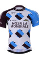 Kurzarm Fahrradtrikot - AG2R 2017 - Weiß/Hellblau/Schwarz