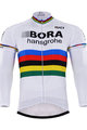 Langarm Fahrradtrikot für den Winter - BORA UCI 2017 WINTER - mehrfarbig/Weiß