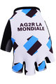 Fingerlose Fahrradhandschuhe - AG2R 2017 - Blau/Schwarz/Weiß