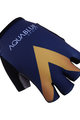 Fingerlose Fahrradhandschuhe - AQUA BLUE 2017 - Gold/Blau