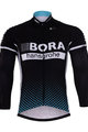 Langarm Fahrradtrikot für den Sommer - BORA 2017 SUMMER - Schwarz