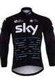 Langarm Fahrradtrikot für den Sommer - SKY 2017 SUMMER - Schwarz
